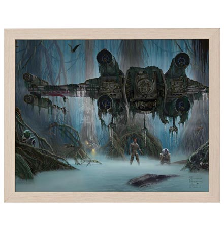 Do. Or do not. There is no try. - 11" x 14" Art Print, by Thomas Kinkade Studios