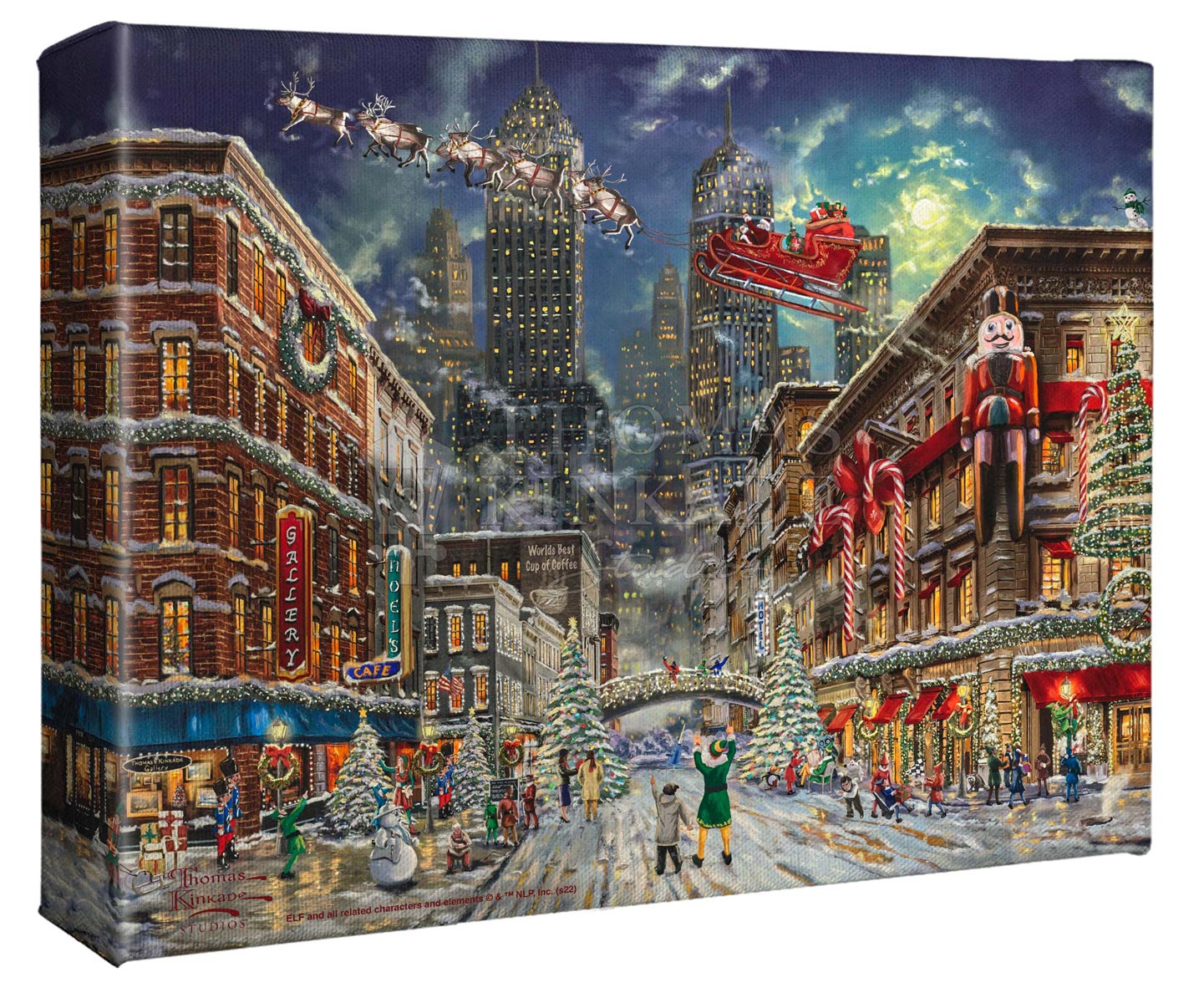 thomas kinkade elf