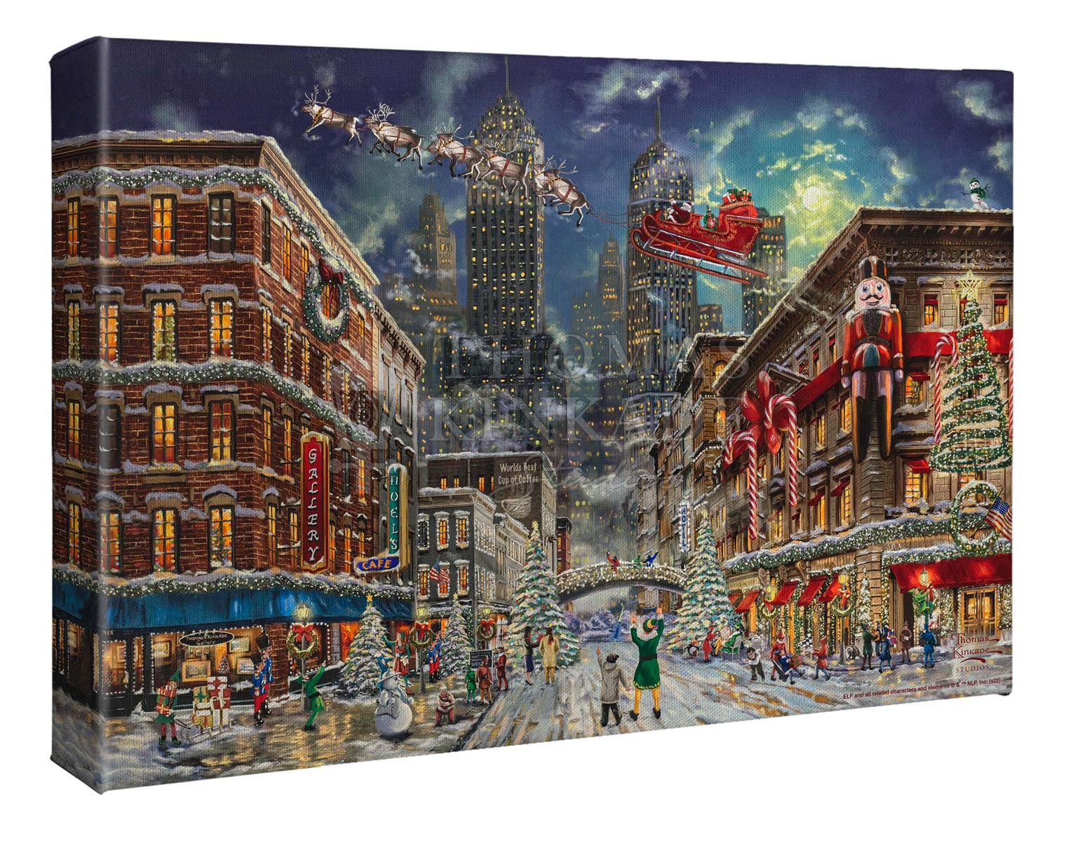 thomas kinkade elf