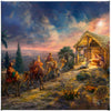 away in the manger 14x14