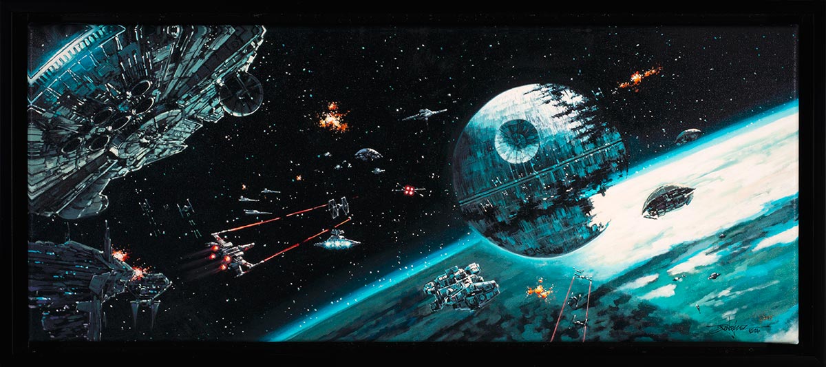 rodel gonzalez death star final battle