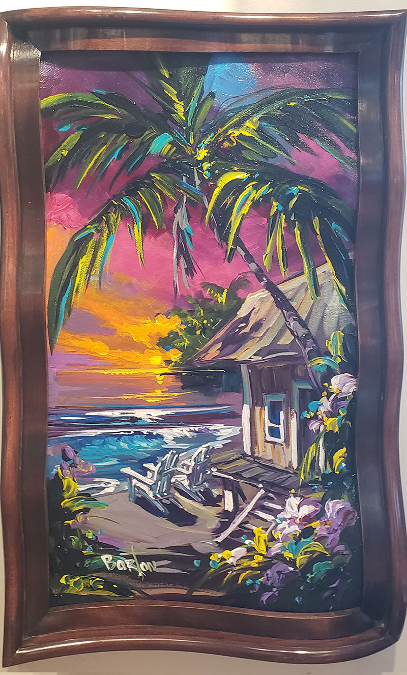 Heart's-Desire-12x24-Original Wavy Painting by Steve Barton