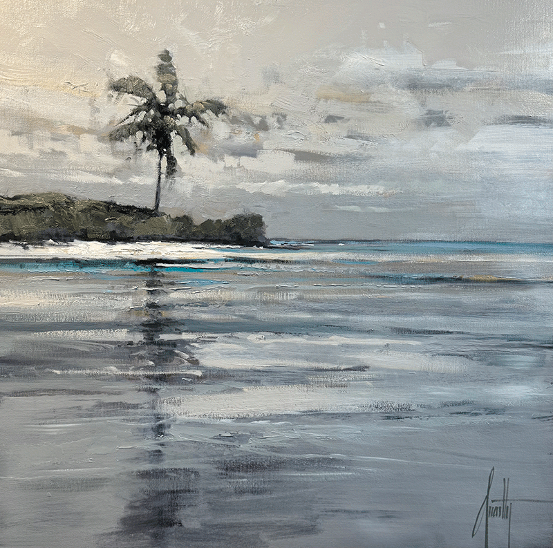 Island-Light-24x24-oil-on--canvas-by-steven-quartly