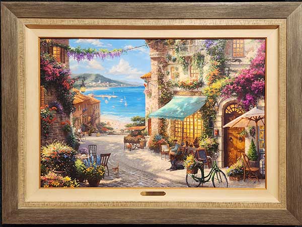 Italian Cafe Framed