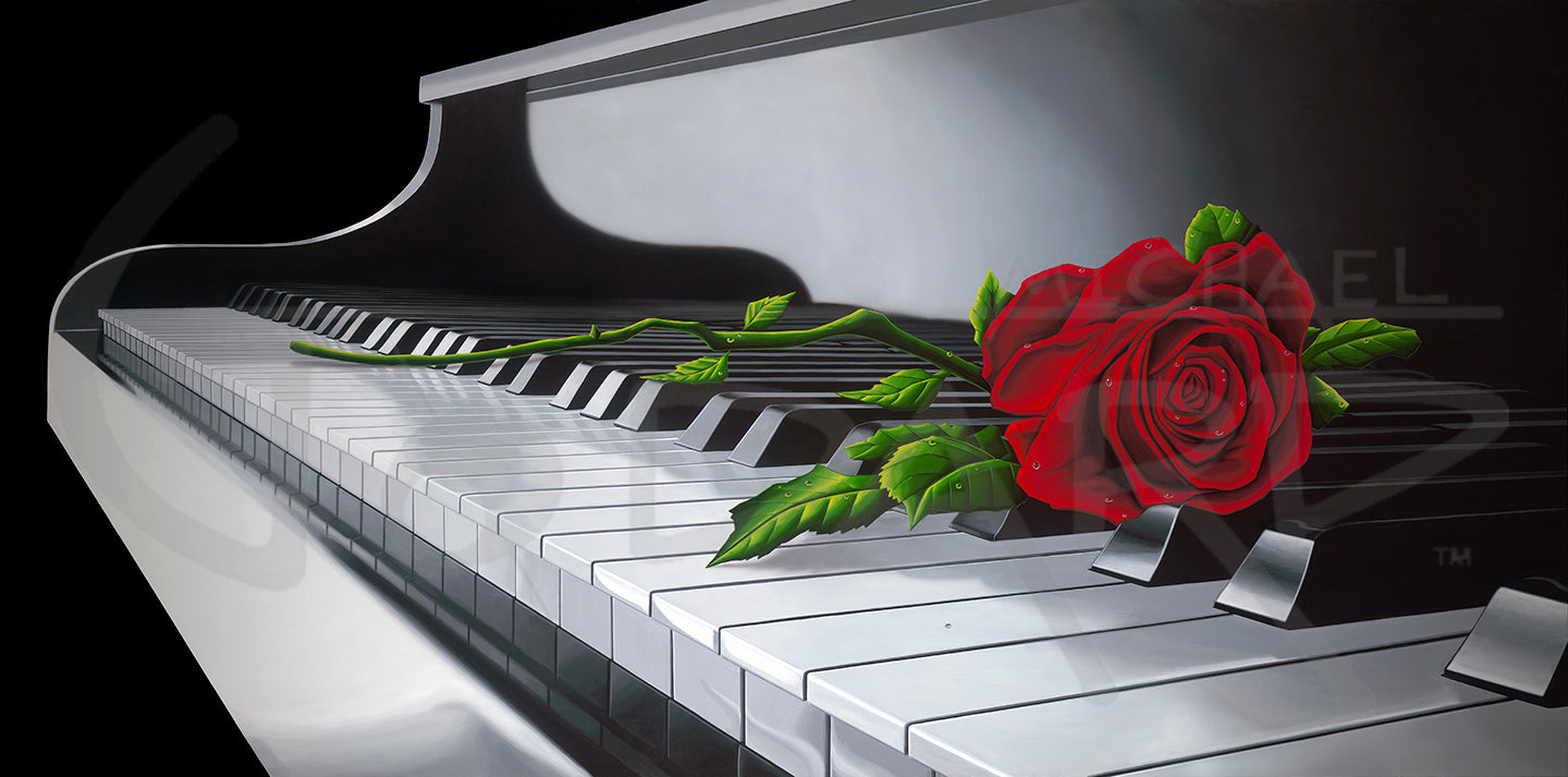 Keys of Ivory by Michael Godard