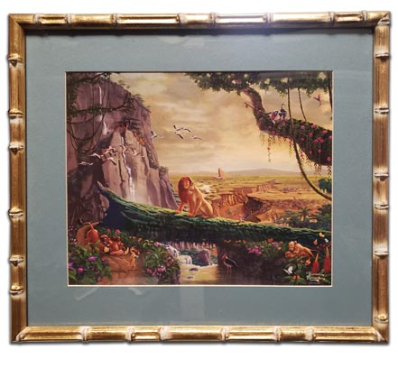 thomas kinkade return to pride rock