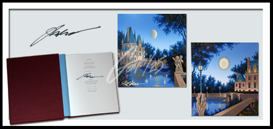 Metaphysical Landscapes Deluxe Version Size: 10 x 10 1/2 each piece Book w/ 2 pieces