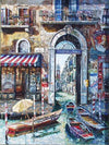Rio Dei Rizzi 48x36 Original Painting by Vadik Suljakov