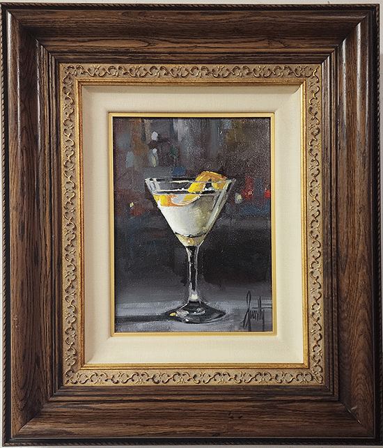 Vesper-Martini-12x9-Original-Steve-Barton