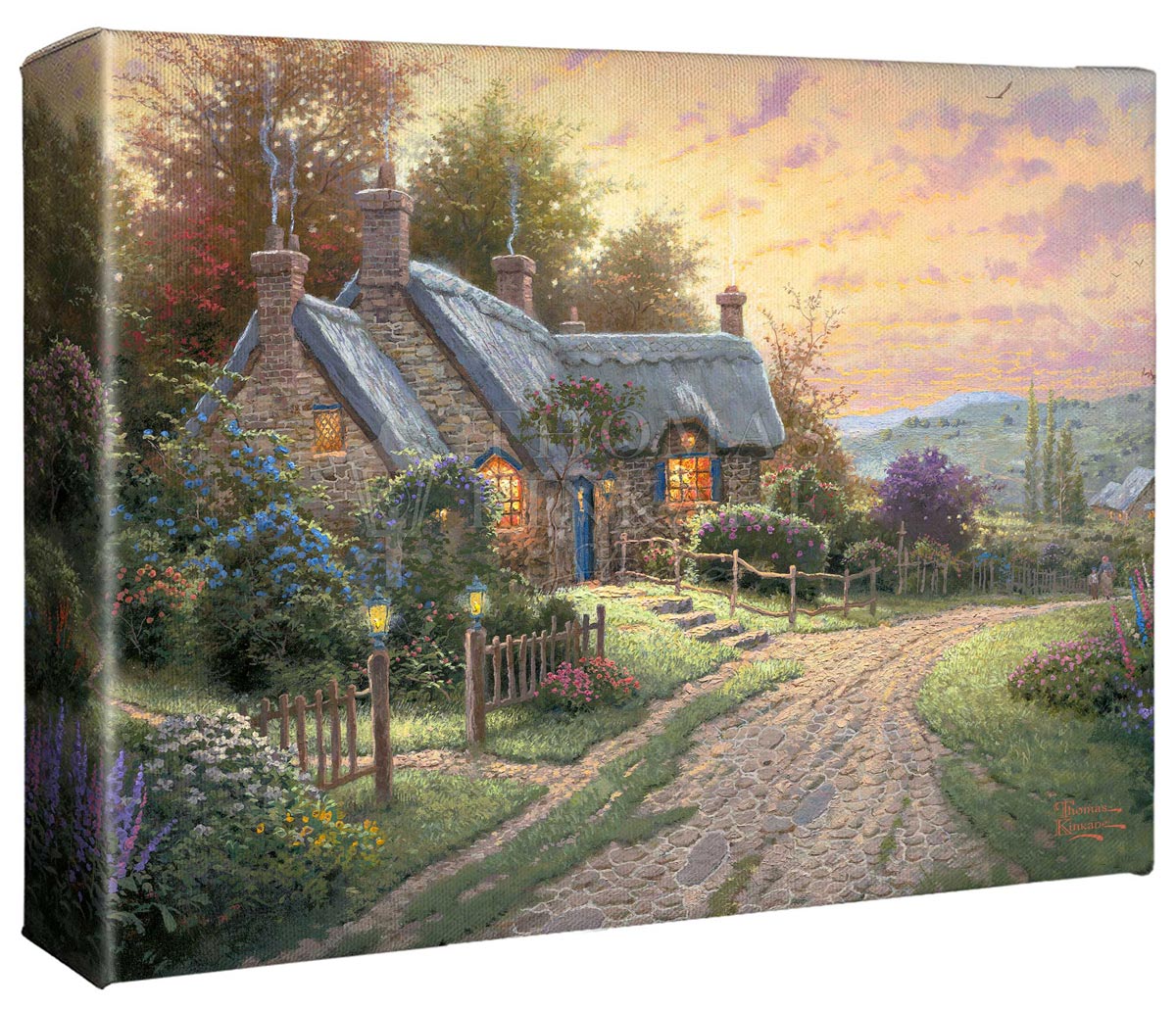 thomas kinkade a peaceful time