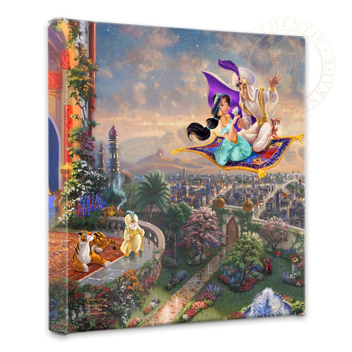 Aladdin - 14" x 14" Gallery Wrapped Canvas