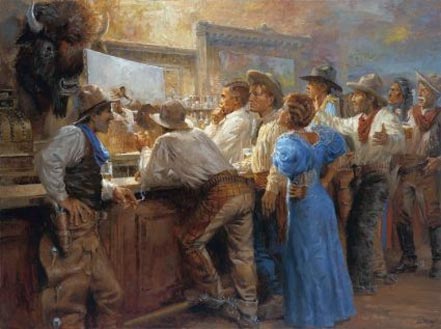 andy thomas charlie russell and his characters