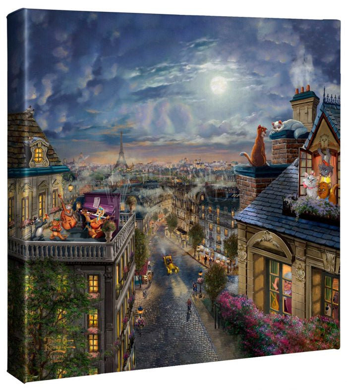 kinkade the aristocats love under the moon