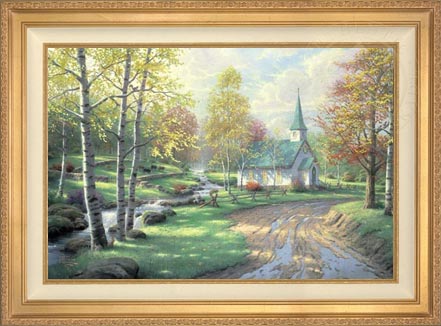 Aspen Chapel, The, by Thomas Kinkade
