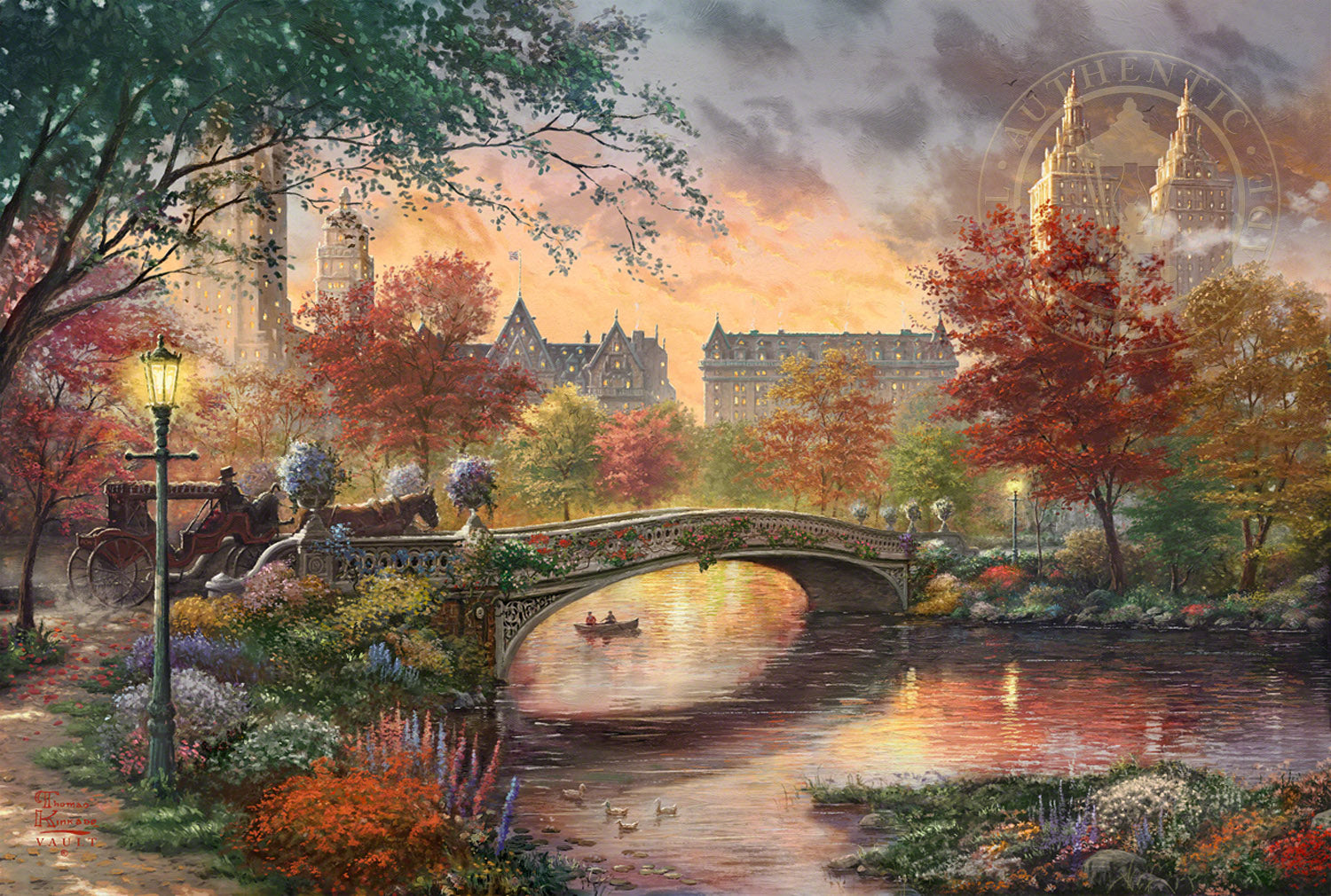 Kinkade-Autumn in New York