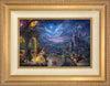 Beauty and the Beast Dancing in the Moonlight, by Thomas Kinkade Studios
