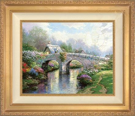 Blossom Bridge, by Thomas Kinkade