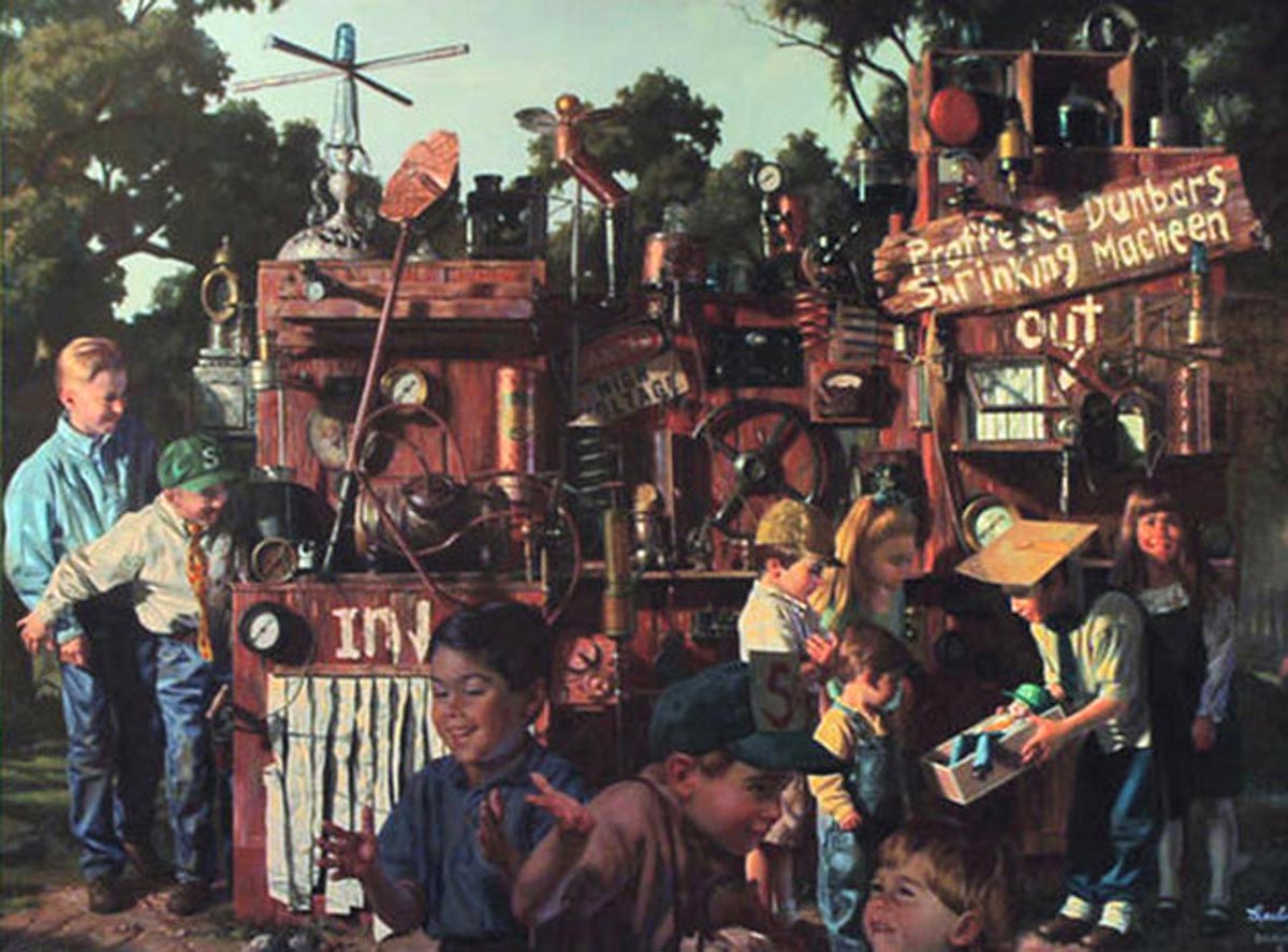 bob byerley incredible shrinking machine
