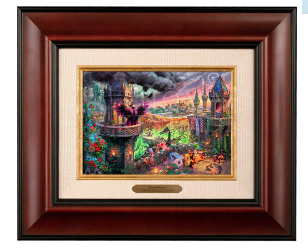 DISNEY MALEFICENT- Brushworks, by Thomas Kinkade