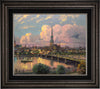 Sunset over Riga, Latvia, by Thomas Kinkade