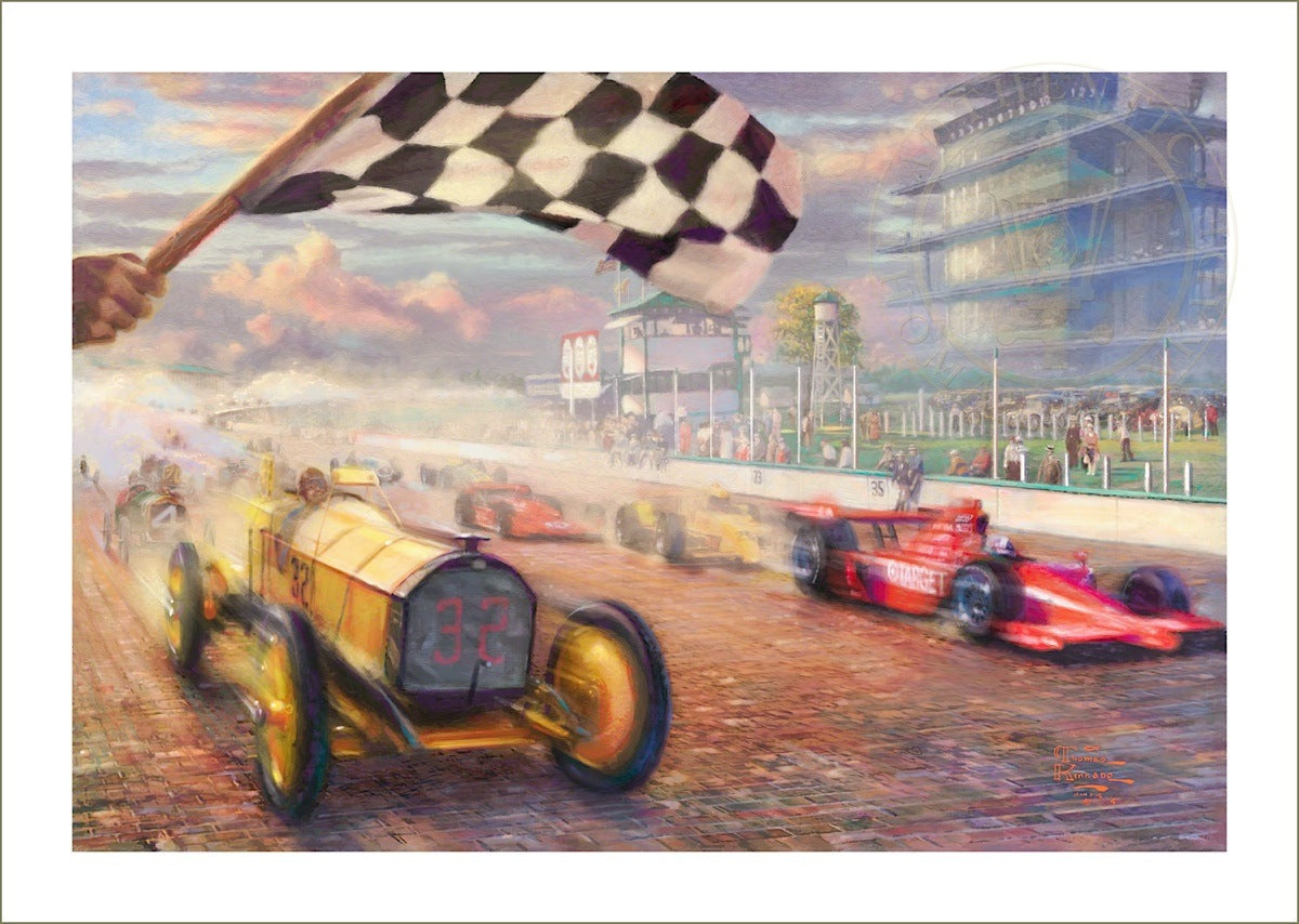 Century of Racing!, A  The 100th Anniversary Indianapolis 500 Mile Race, by Thomas Kinkade