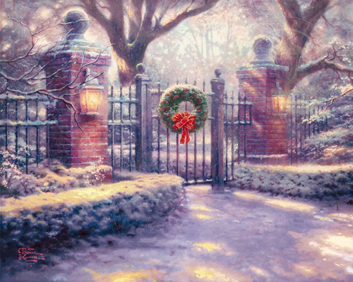 Kinkade-Christmas Gate