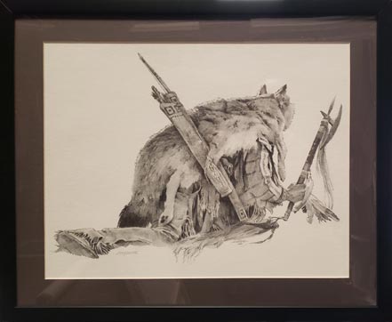 chuck ren bow and tomahawk