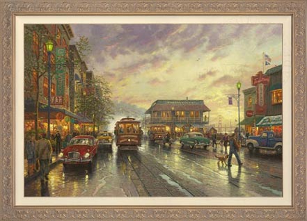 City by the Bay, by Thomas Kinkade