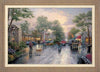 Carmel, Sunset on Ocean Avenue, by Thomas Kinkade