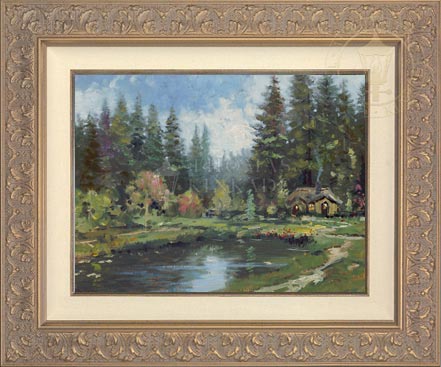 Cottage in the Pines, by Thomas Kinkade