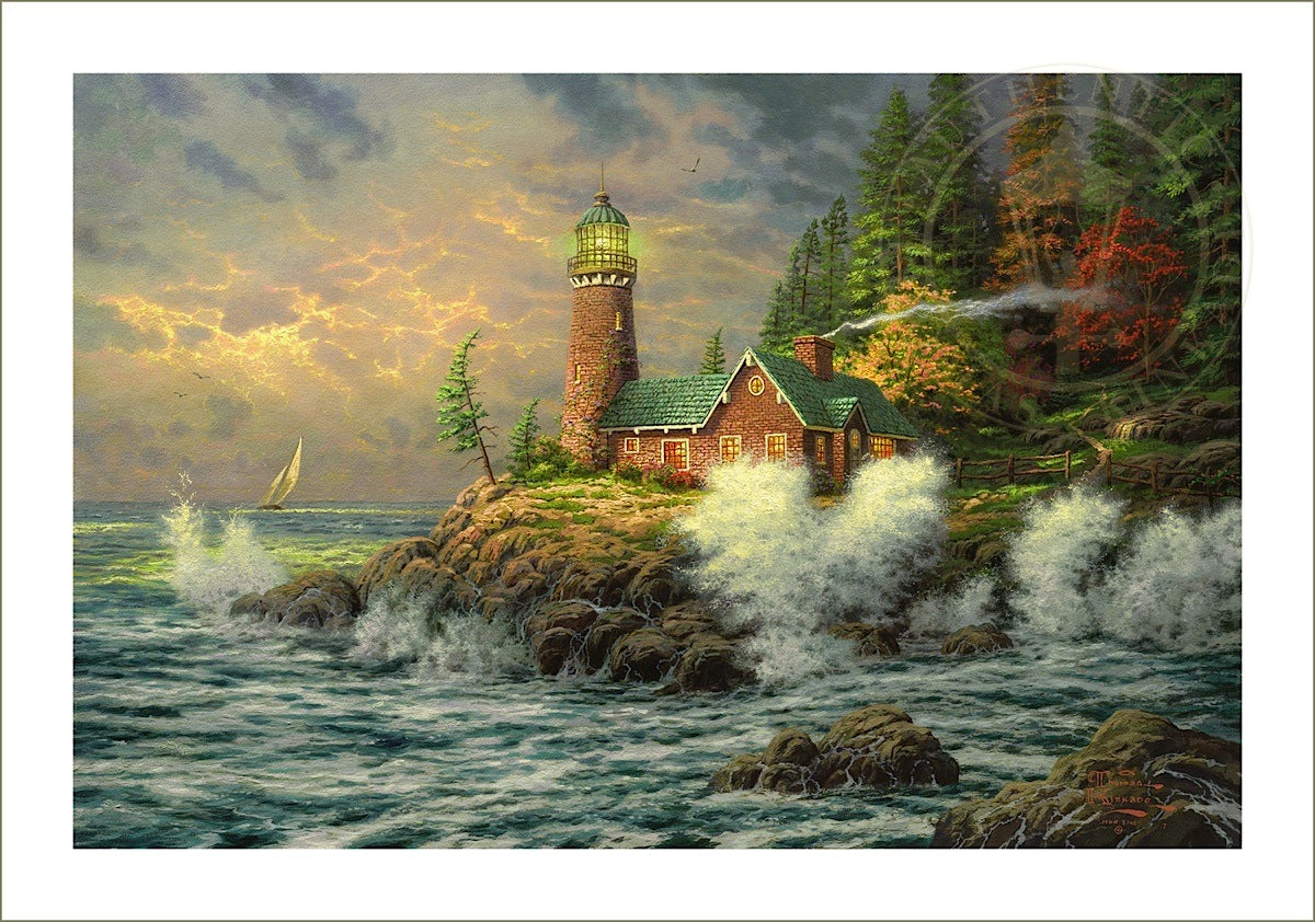 Courage, by Thomas Kinkade