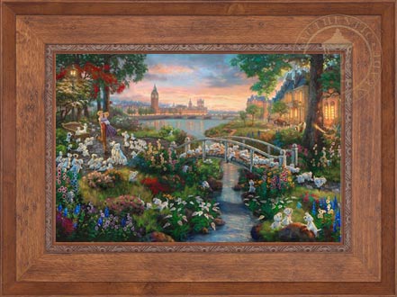 101 Dalmatians, by Thomas Kinkade Studios