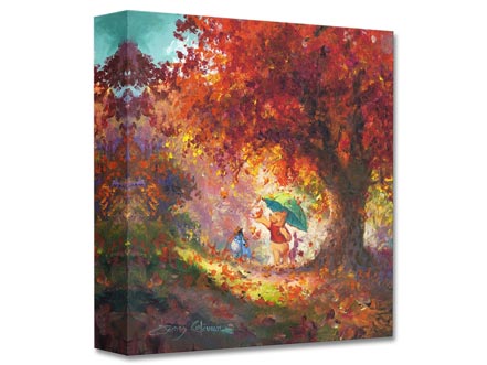 disney autumn leaves gently falling
