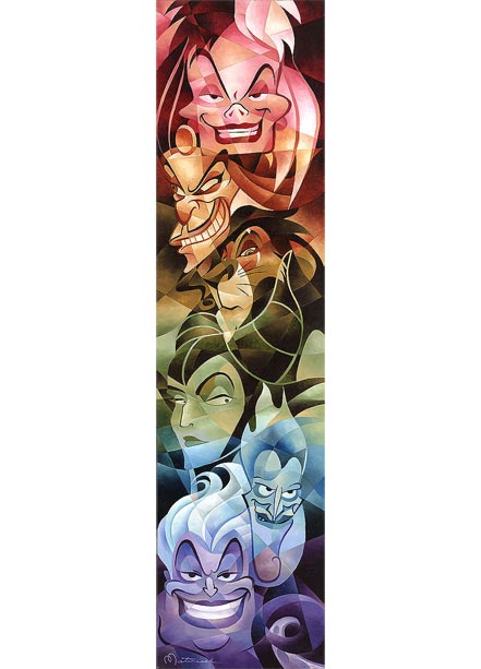 disney colors of evil