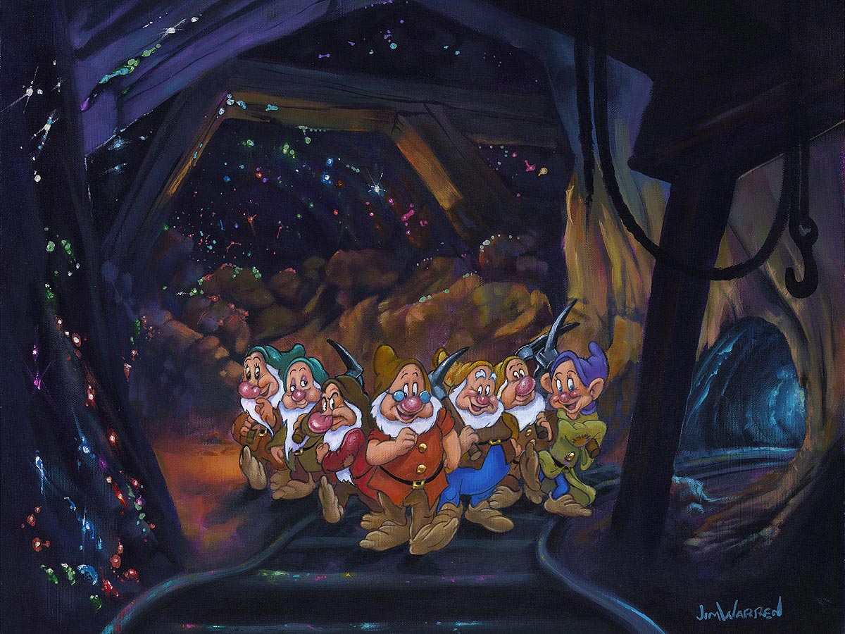 disney after a hard day at work