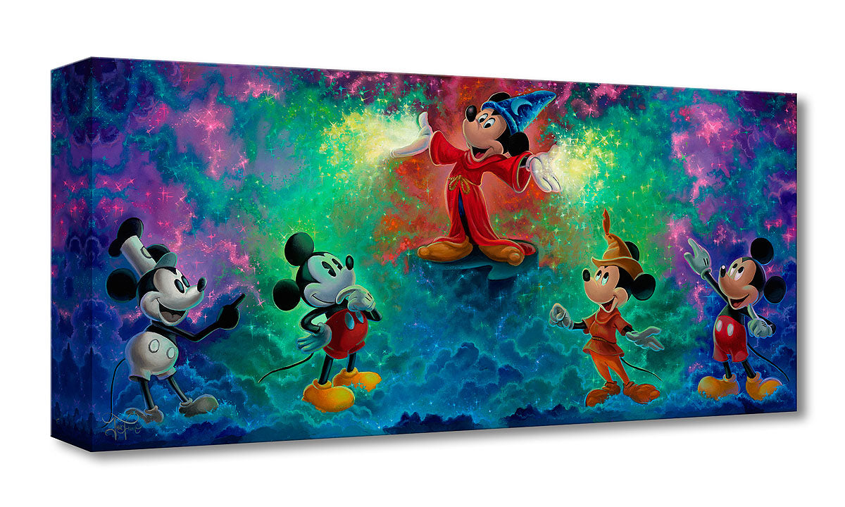 disney mickey's colorful history