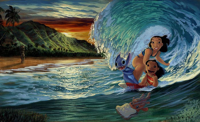disney morning surf