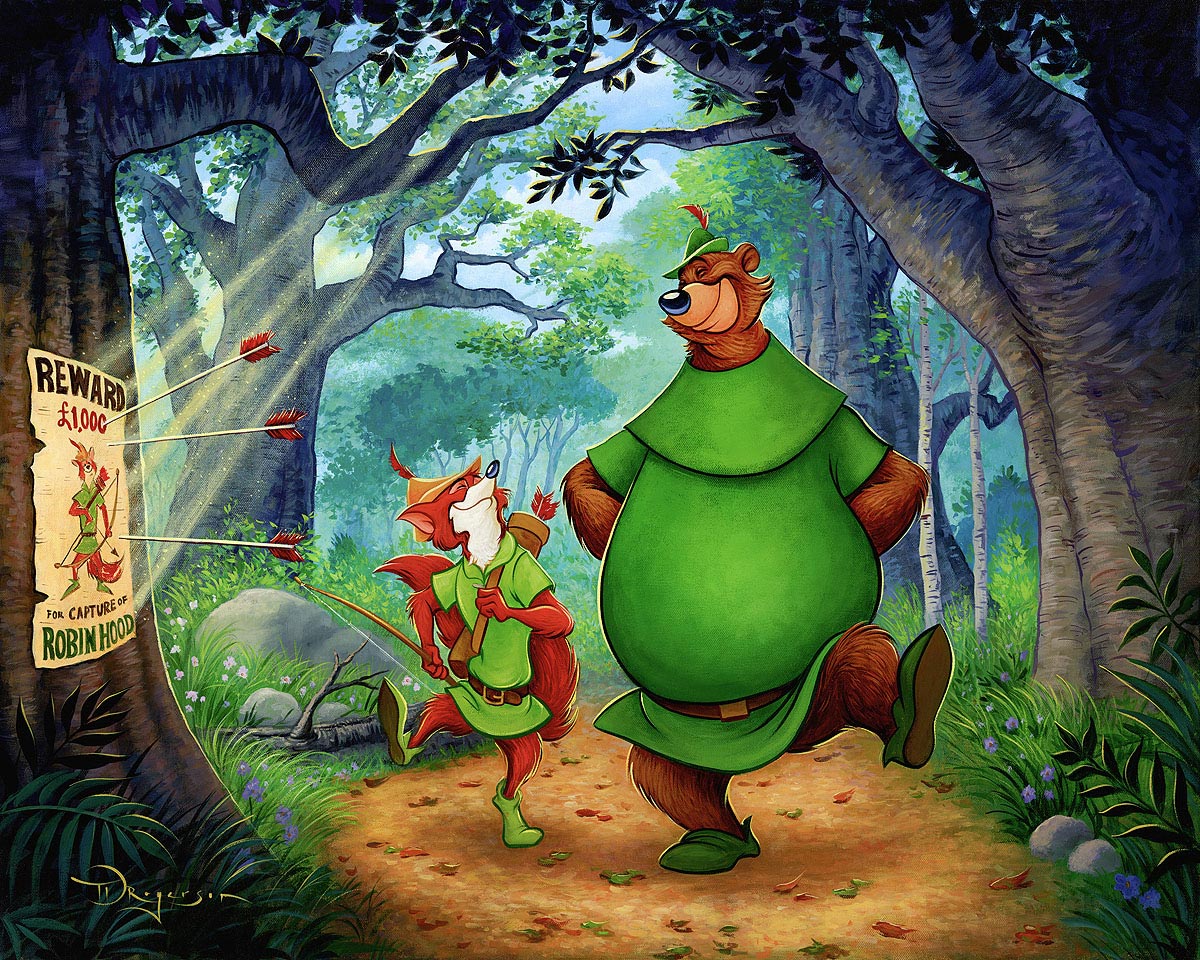 disney stroll through sherwood forest
