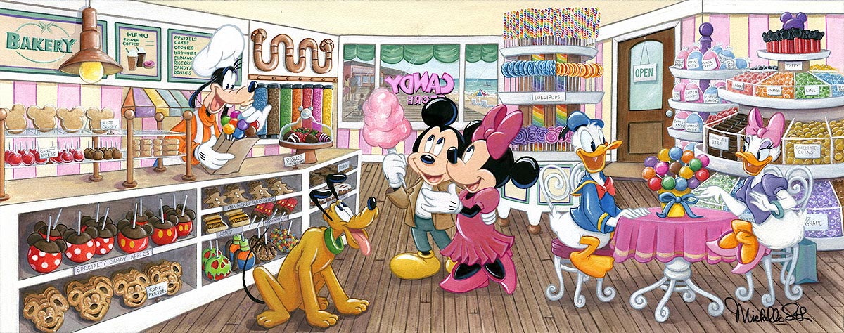 disney trip to the candy store