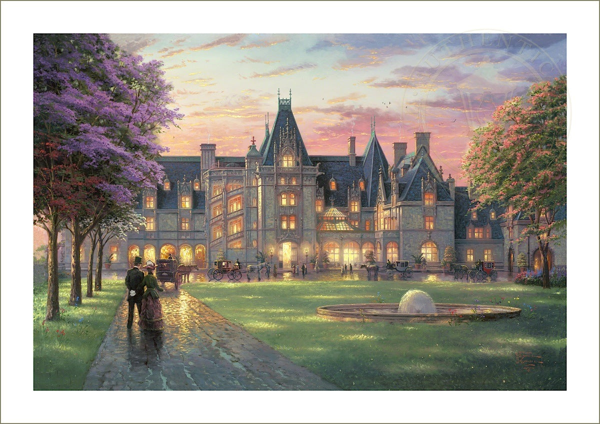 Elegant Evening at Biltmore, by Thomas Kinkade