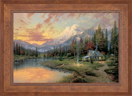 Evening Majesty, by Thomas Kinkade