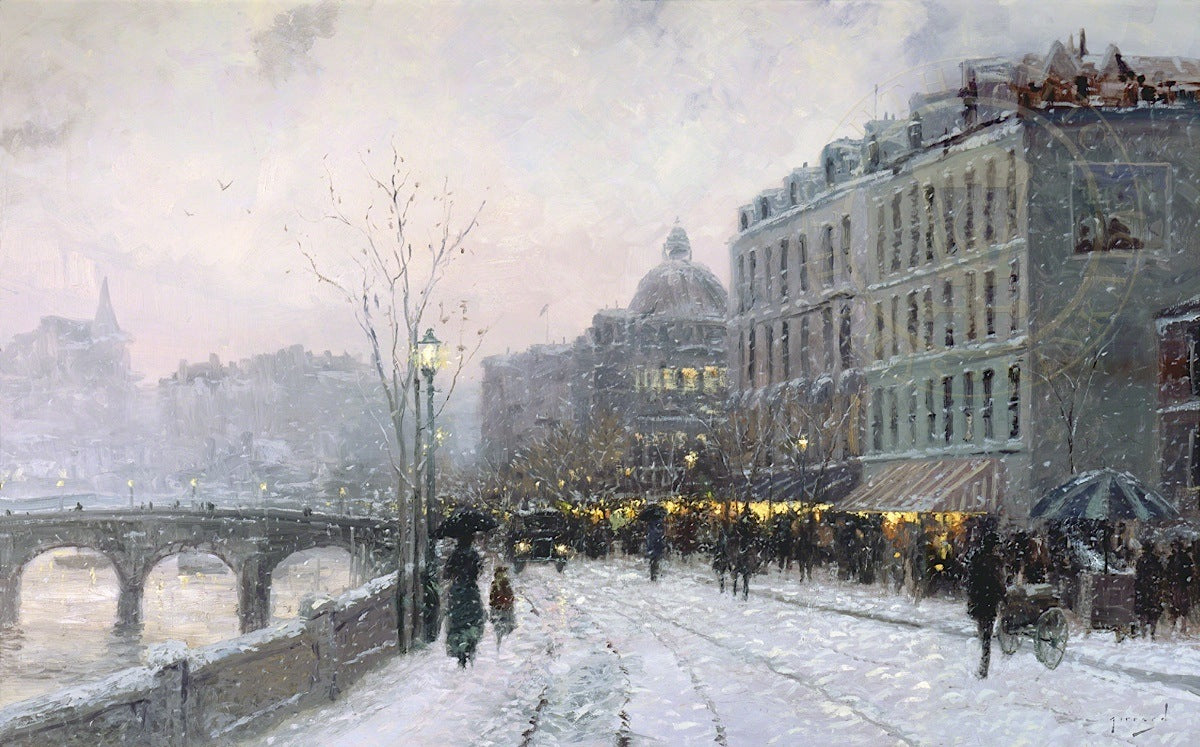 Evening on the Seine, Robert Girrard