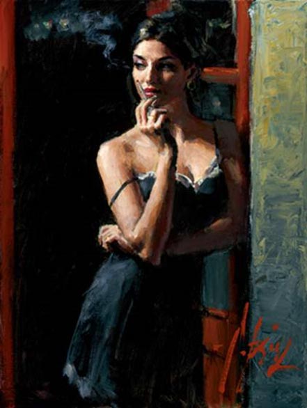 Fabian Perez at The Door