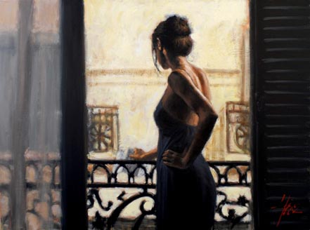 fabian perez balcony at buenos aires IX