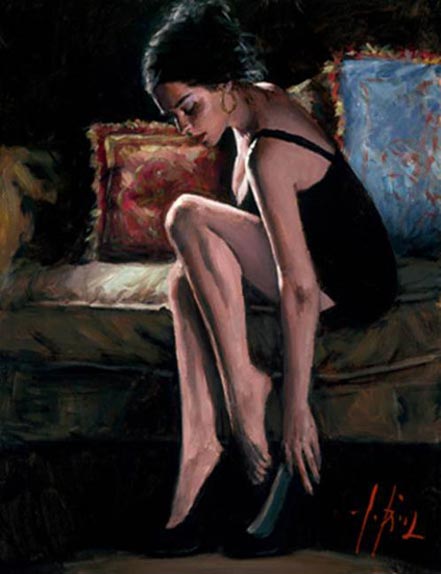 fabian perez blue and red iii