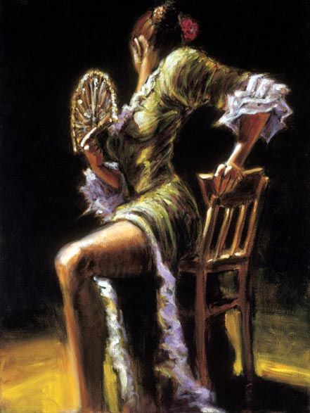 fabian perez flamenco dancer ii