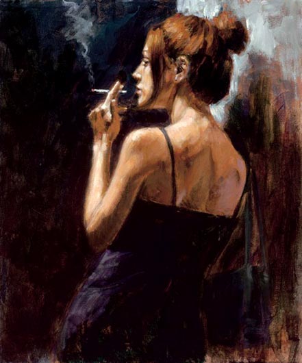 fabian perez full moon empty heart
