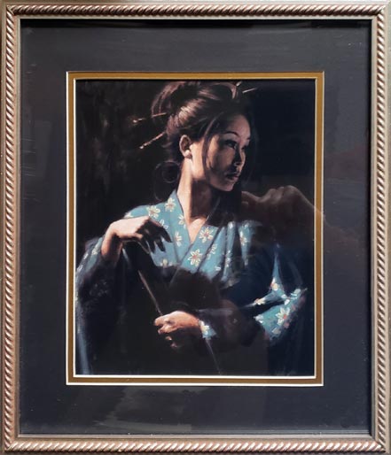 fabian perez geisha en turqauesa