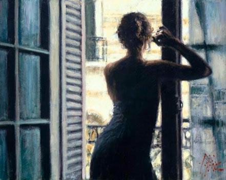 fabian perez lettizia a la siesta