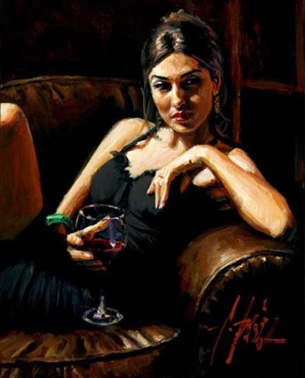 fabian perez living room v